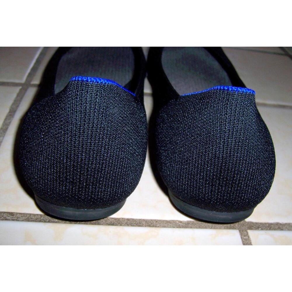 Rothy's The Square Flat In Basic Black - Women's … - image 3